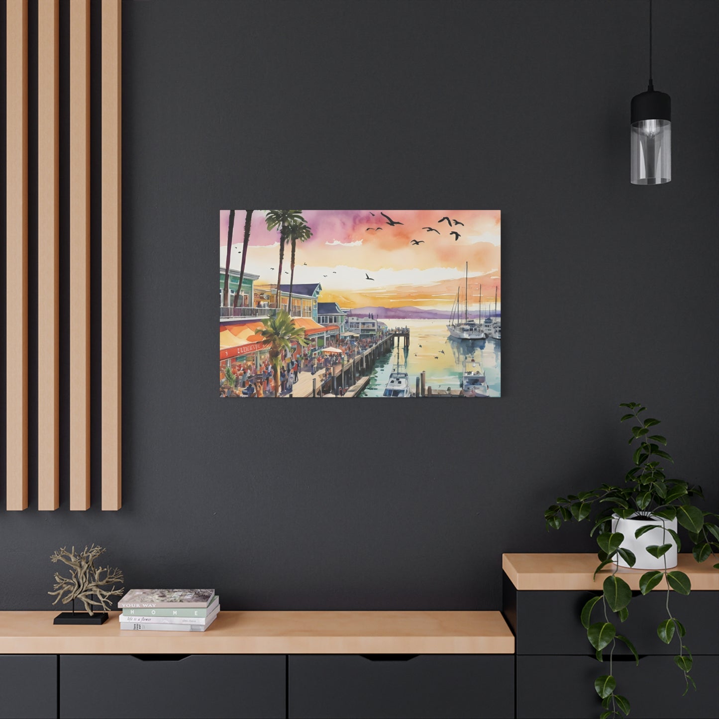 Pier 39 San Francisco, San Francisco Painting, 4 of many