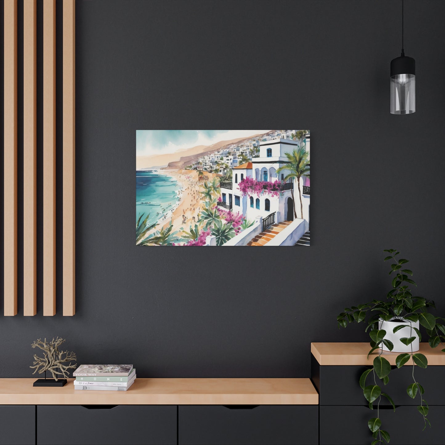 Coastal Vibe, Coastal Canvas Painting, 5 of many