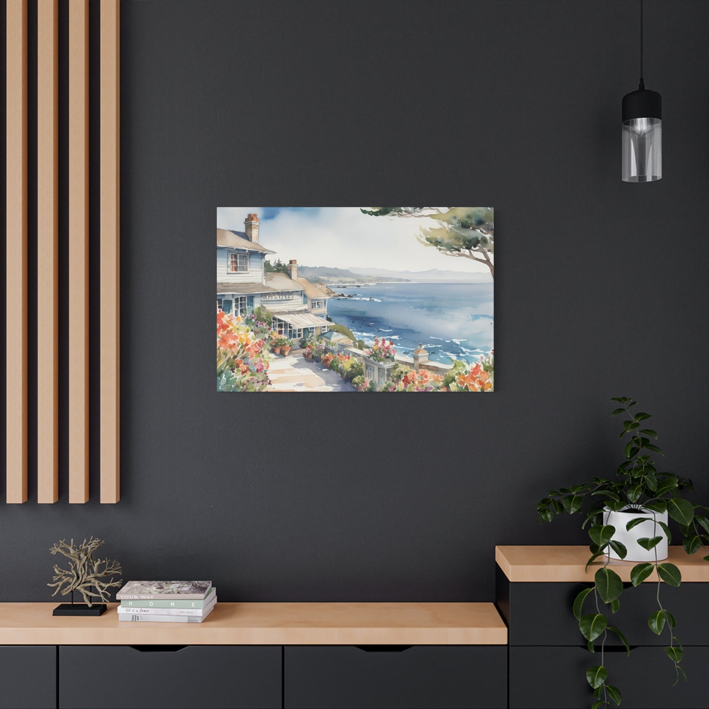 Carmel By The Sea Vibe, Watercolor Painting, 12 of many