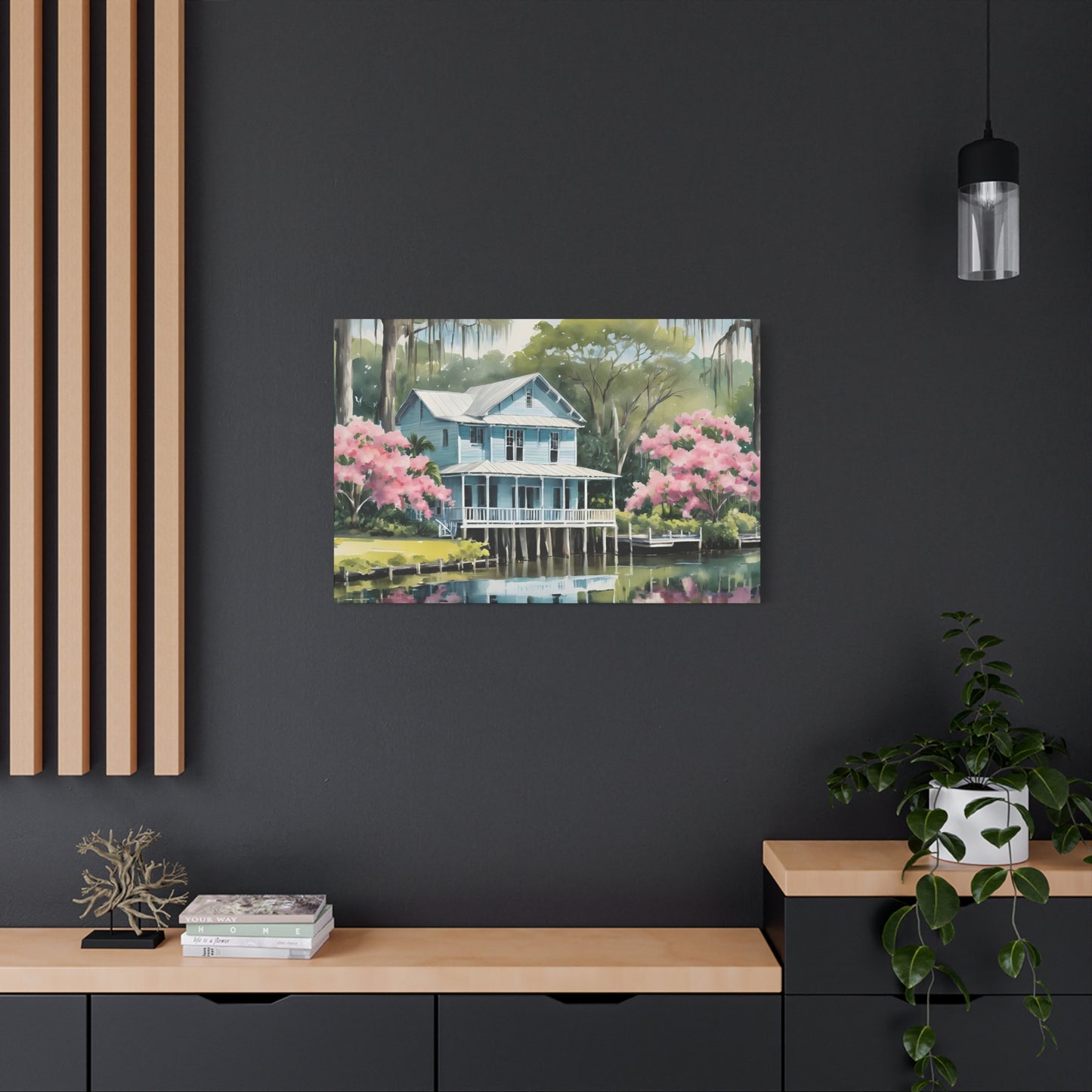 North Florida River Vibe, Watercolor Painting, 14 of many