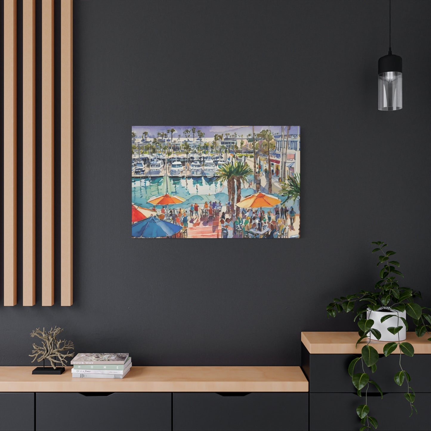 Santa Monica Waterfront, Santa Monica Painting, 3 of many