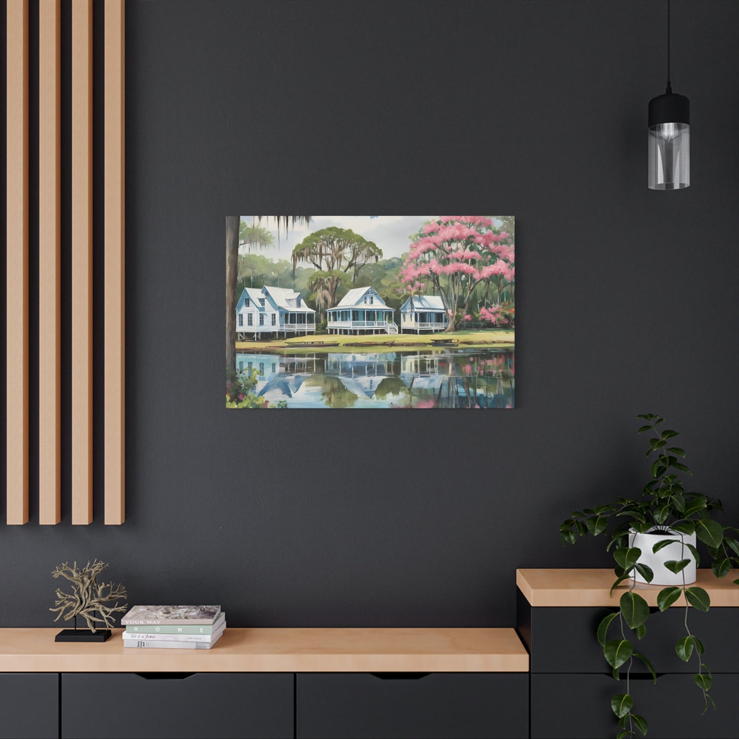 North Florida River Vibe, Watercolor Painting, 13 of many