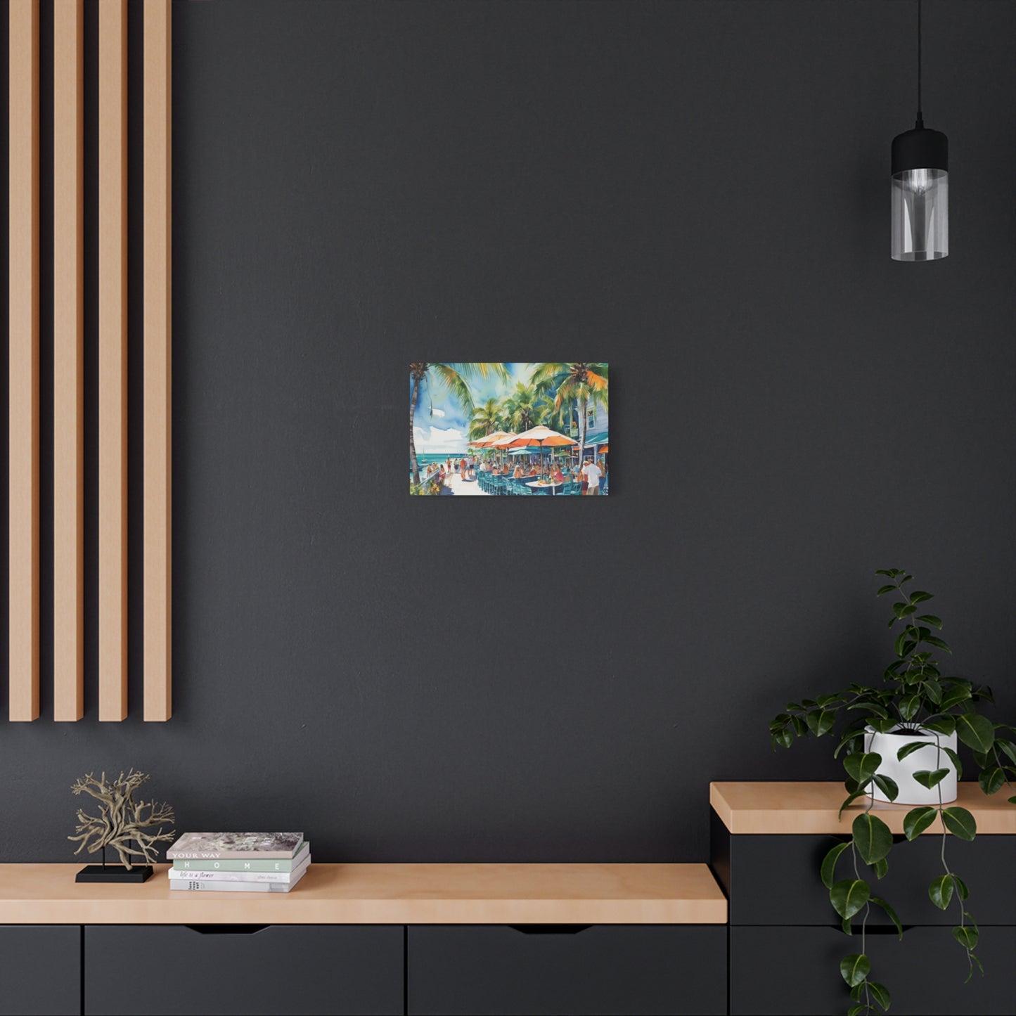 Key West Vibe, Coastal Canvas Painting, 7 of many