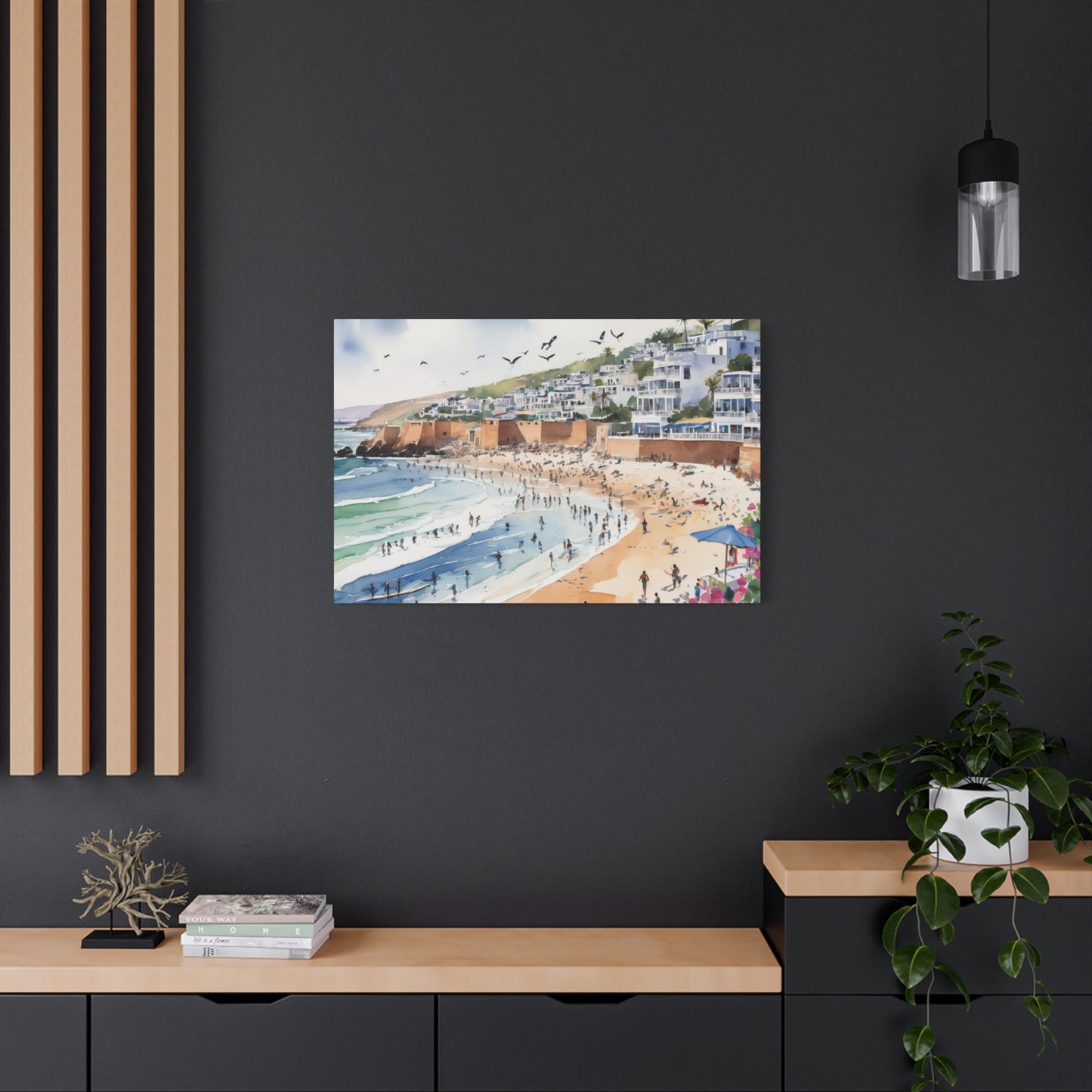 Coastal Vibe, Coastal Canvas Painting, 7 of many