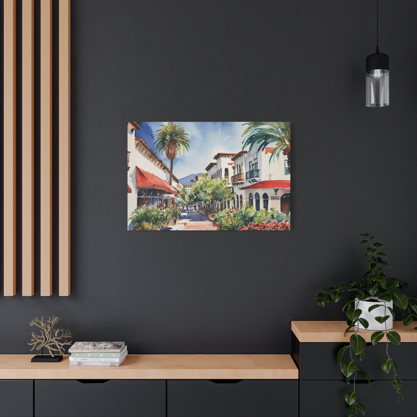 Santa Barbara Downtown, Santa Barbara Painting, 1 of many