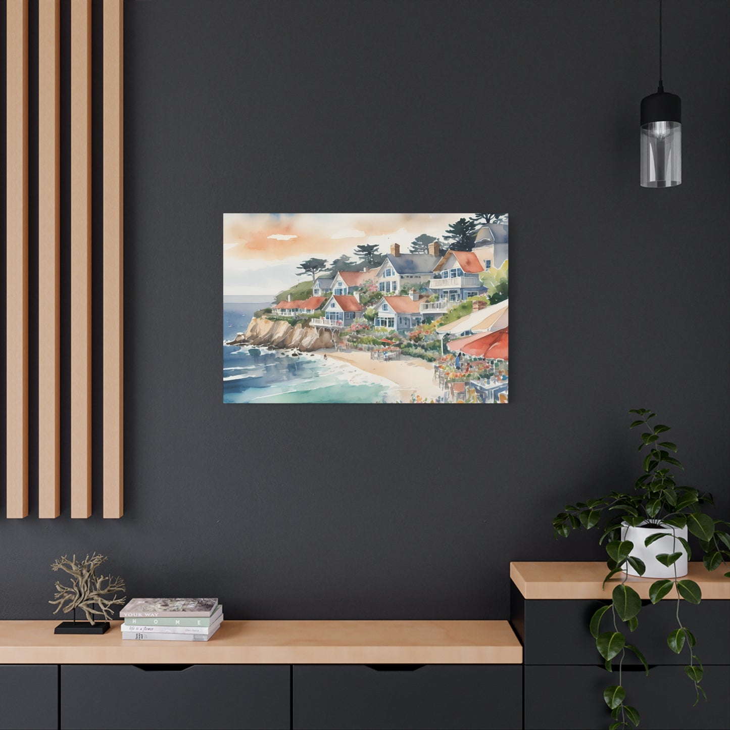 Carmel By The Sea Vibe, Watercolor Painting, 11 of many