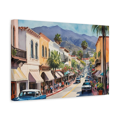 Santa Barbara Downtown, Santa Barbara Painting, 7 of many