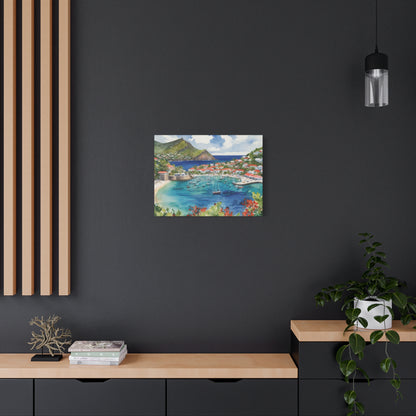 St. Barts Coastal Vibe, Canvas Painting, 8 of many