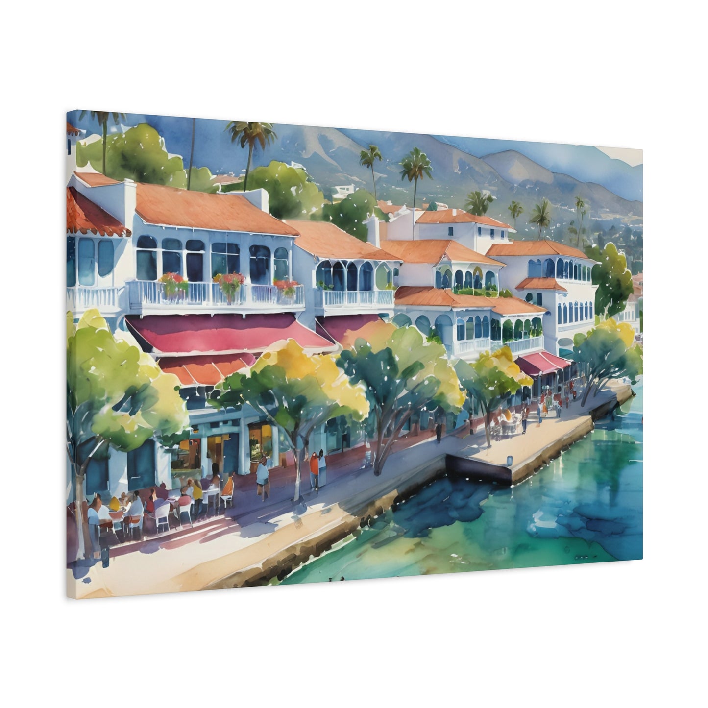 Santa Barbara Coastline, Santa Barbara Painting, 2 of many