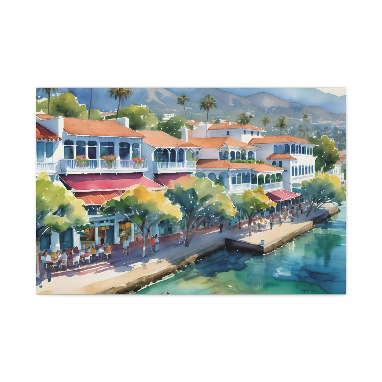 Santa Barbara Coastline, Santa Barbara Painting, 2 of many