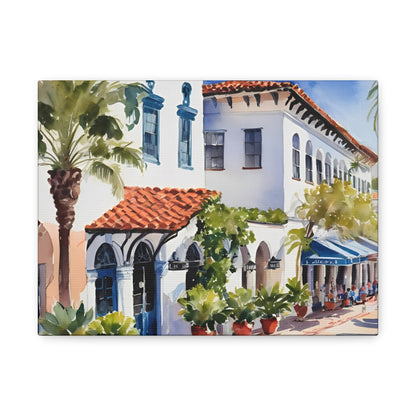 Santa Barbara Downtown, Santa Barbara Painting, 2 of many