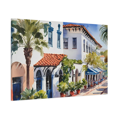 Santa Barbara Downtown, Santa Barbara Painting, 2 of many