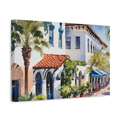 Santa Barbara Downtown, Santa Barbara Painting, 2 of many