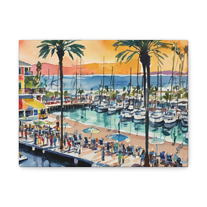 Santa Monica Waterfront, Santa Monica Painting, 5 of many