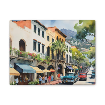 Santa Barbara Downtown, Santa Barbara Painting, 5 of many