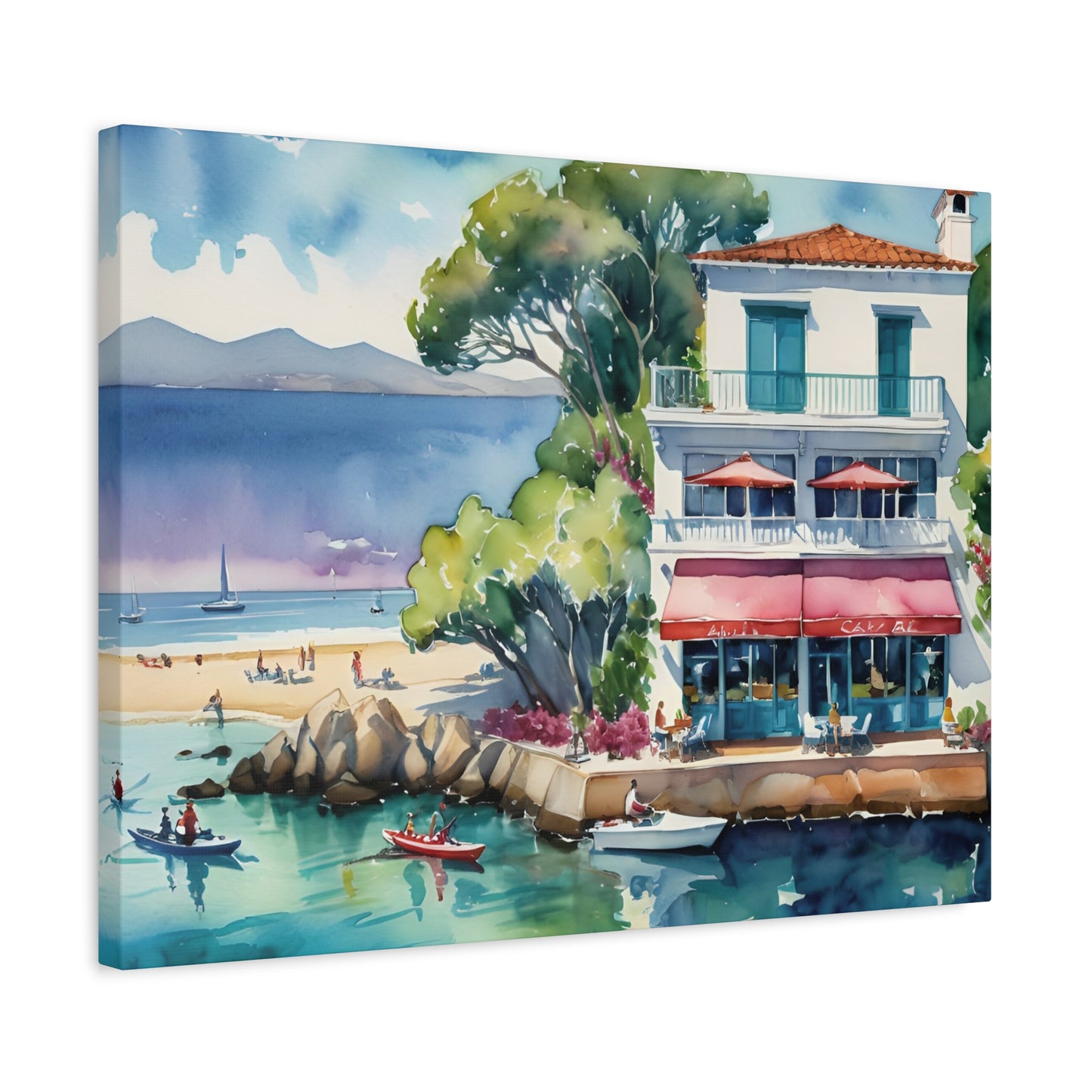 Santa Barbara Coastline, Santa Barbara Painting, 6 of many