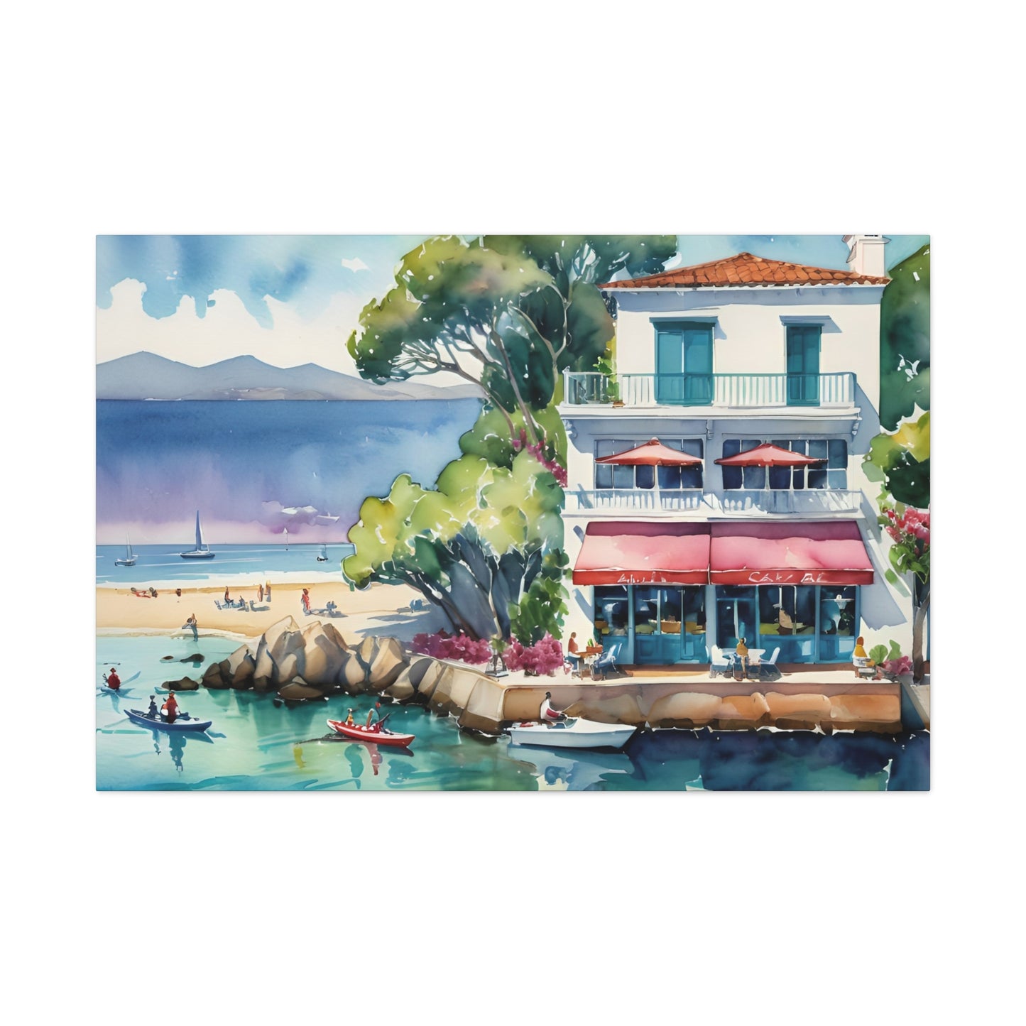 Santa Barbara Coastline, Santa Barbara Painting, 6 of many