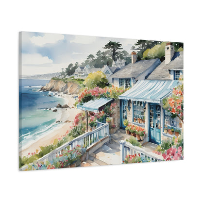 Carmel By The Sea Vibe, Watercolor Painting, 2 of many