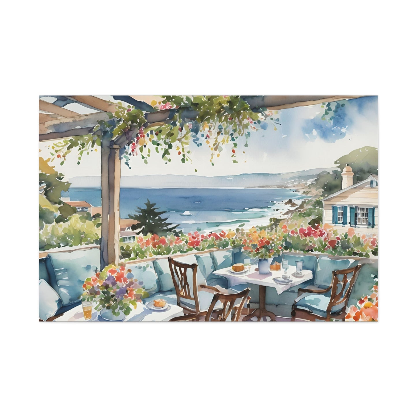 Carmel By The Sea Vibe, Watercolor Painting, 14 of many