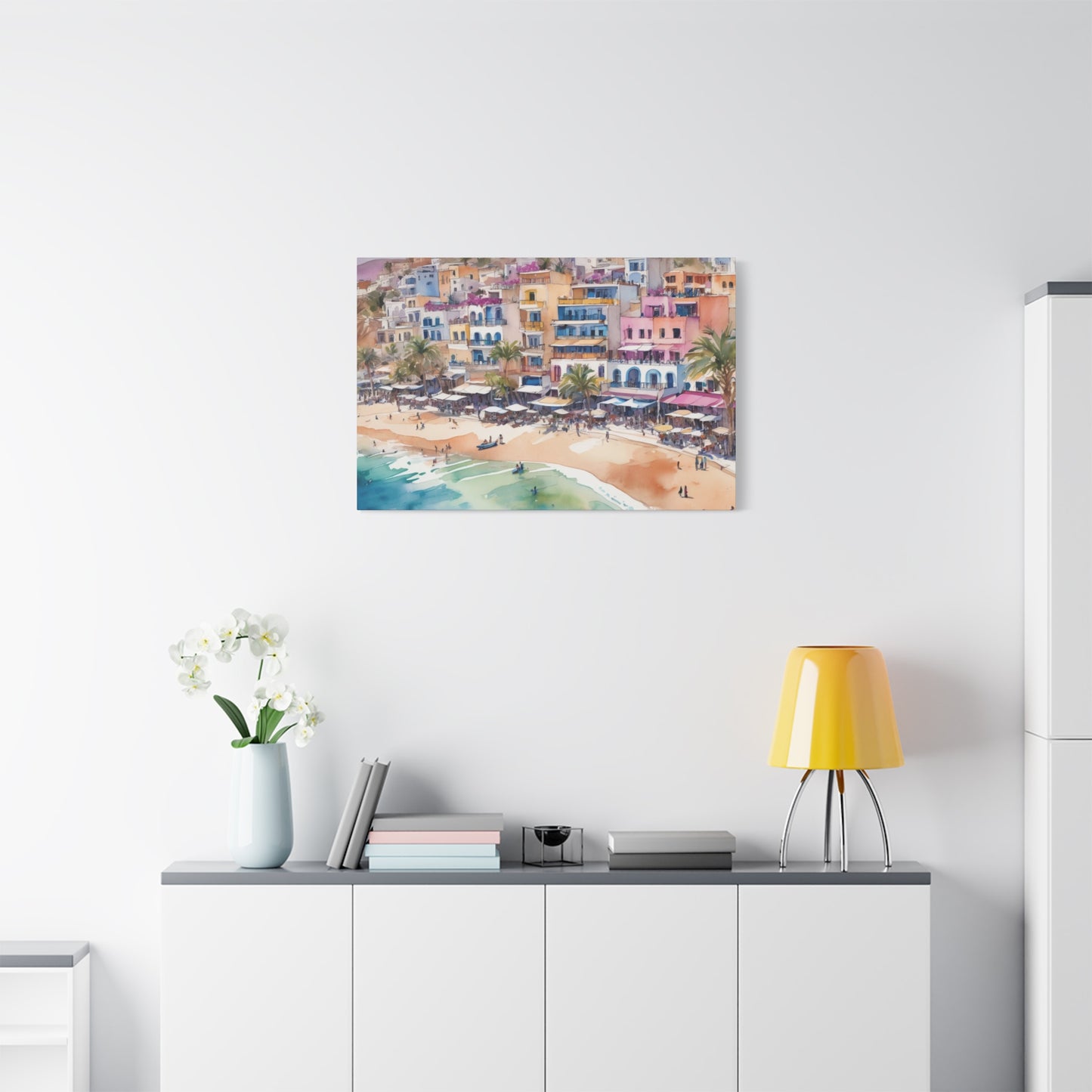 Coastal Vibe, Coastal Canvas Painting, 6 of many