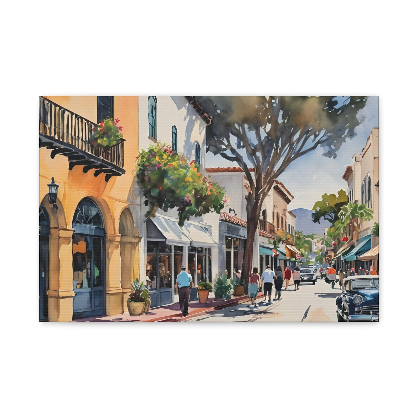 Santa Barbara Downtown, Santa Barbara Painting, 8 of many