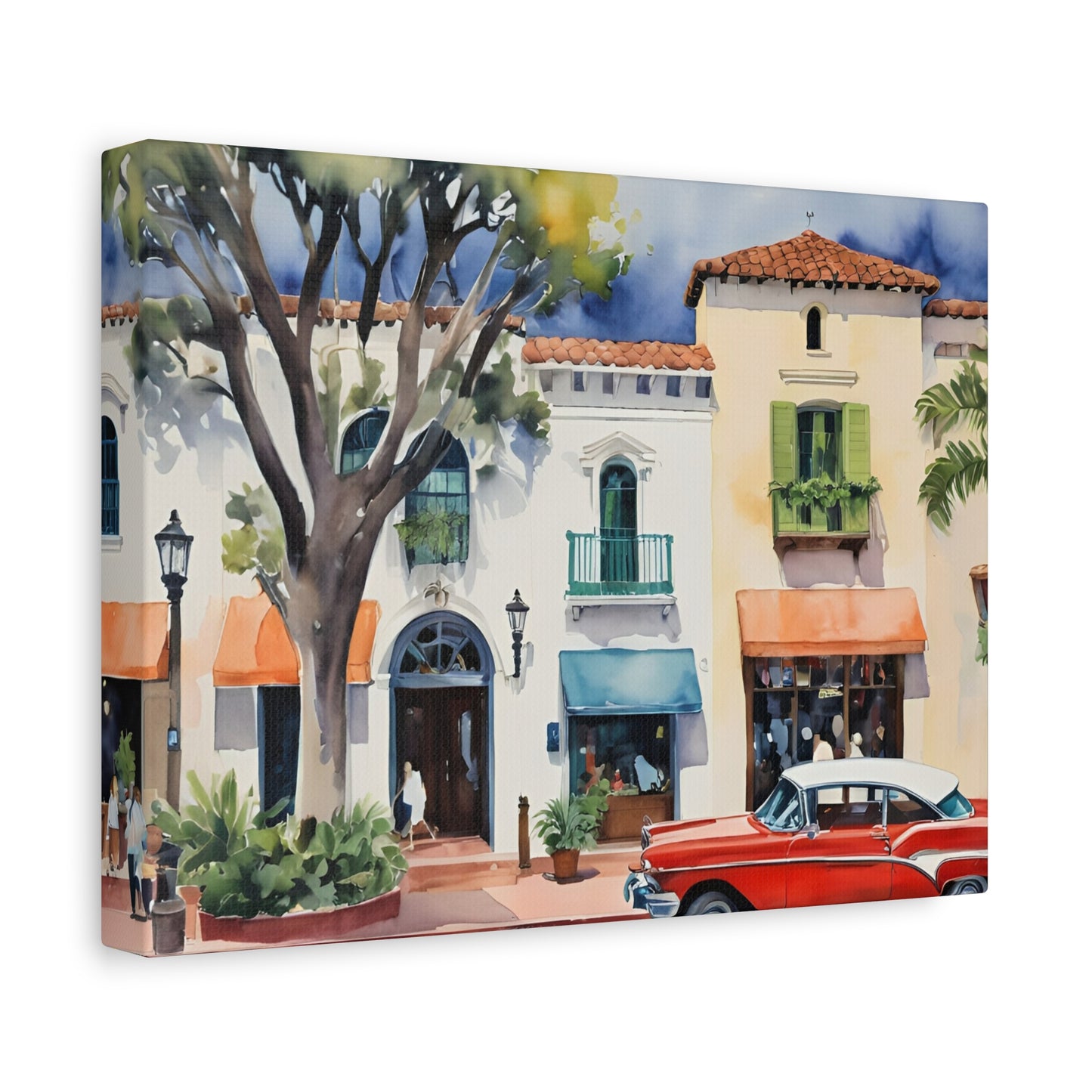 Santa Barbara Downtown, Santa Barbara Painting, 4 of many