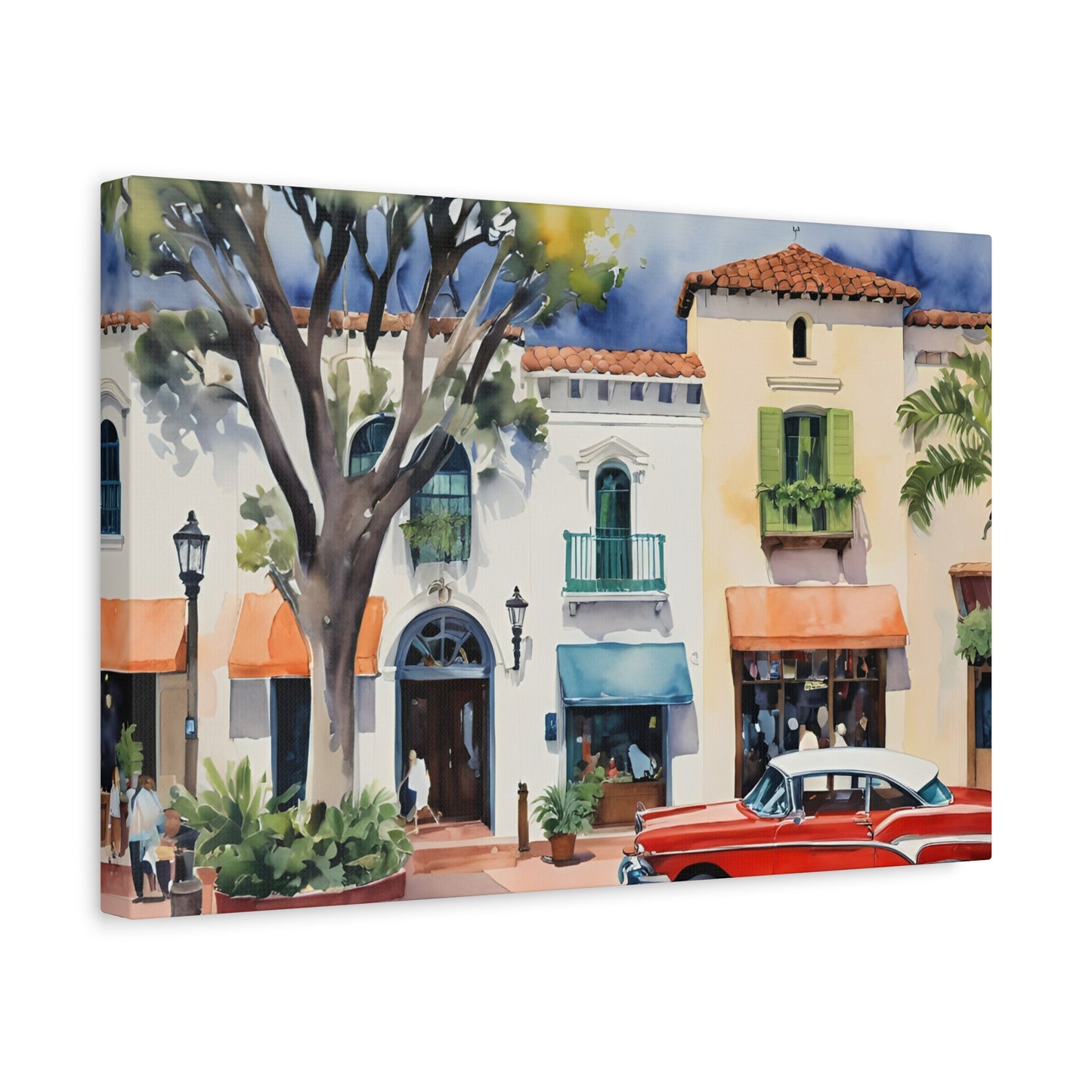 Santa Barbara Downtown, Santa Barbara Painting, 4 of many