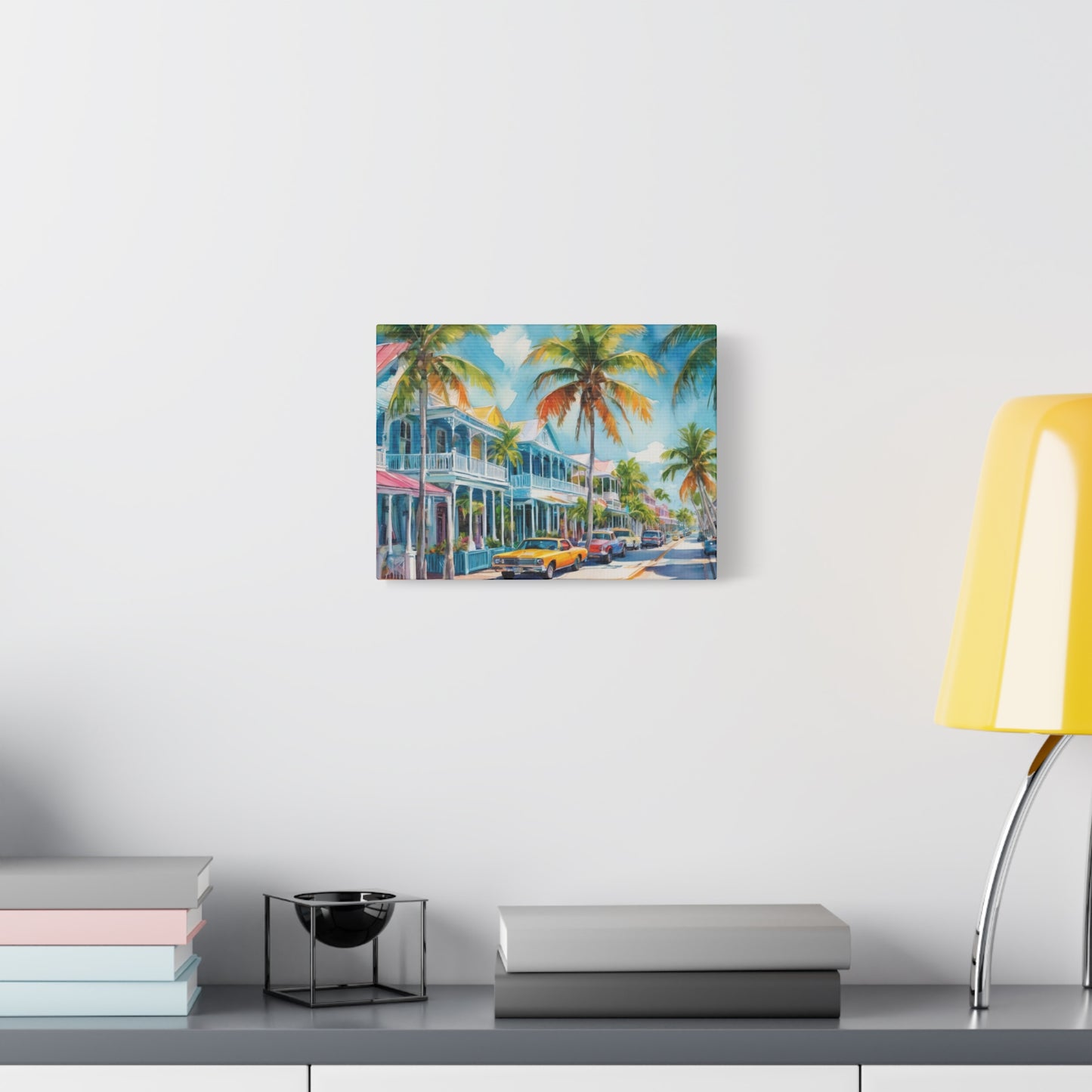 Key West Vibe, Coastal Canvas Painting, 2 of many