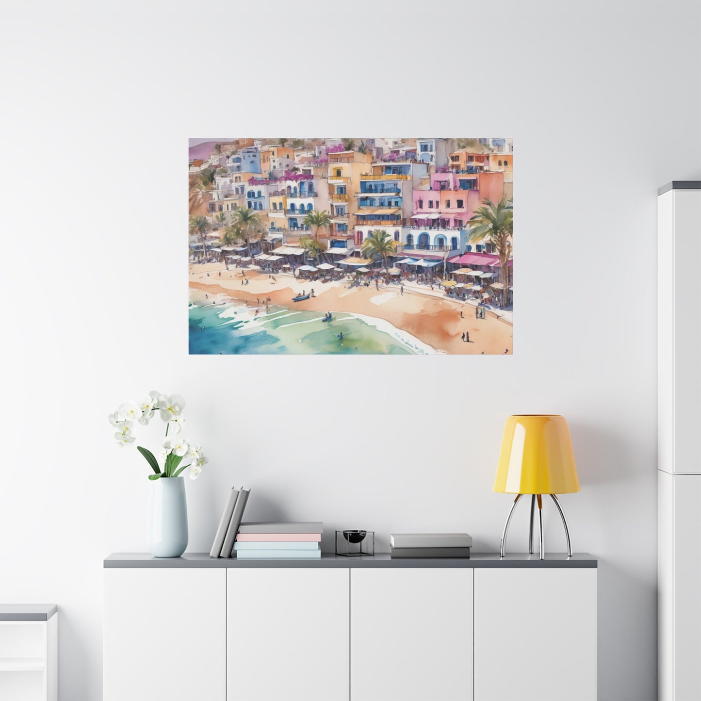 Coastal Vibe, Coastal Canvas Painting, 6 of many