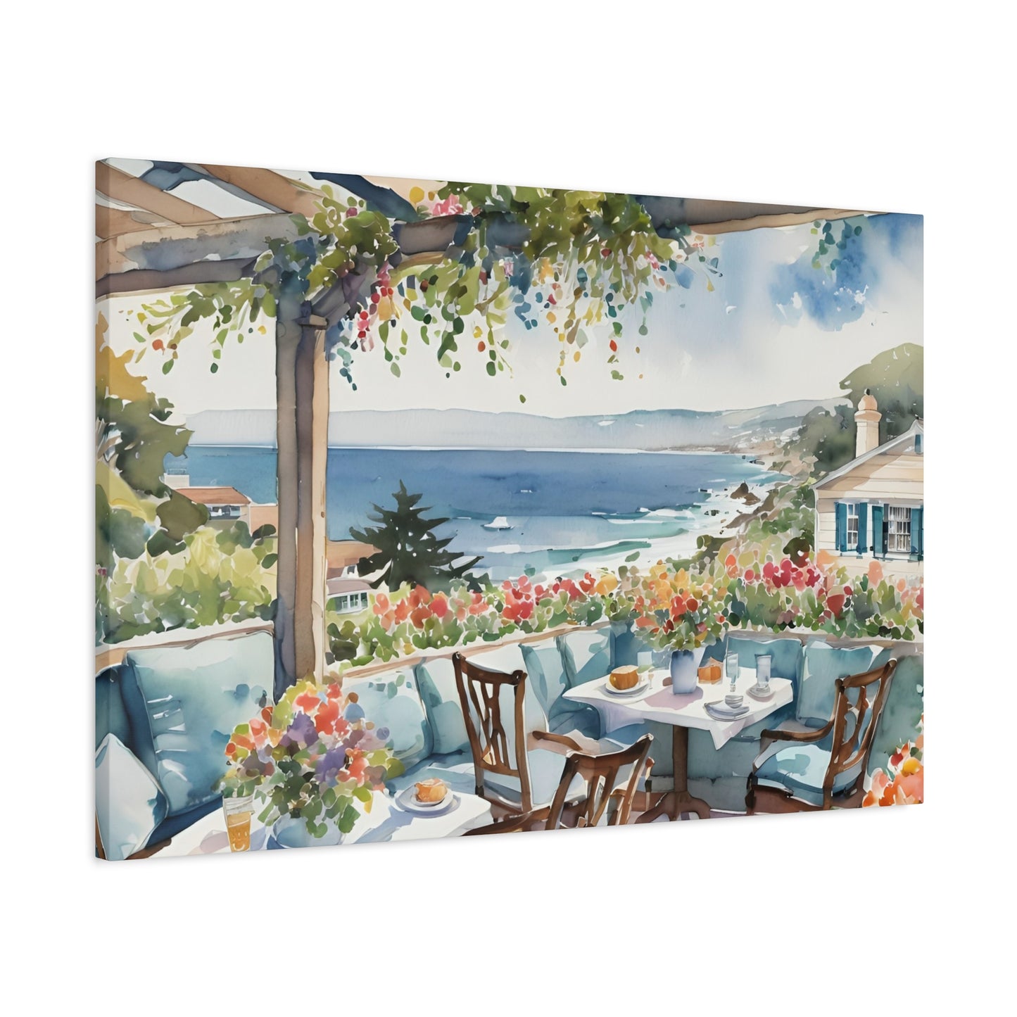 Carmel By The Sea Vibe, Watercolor Painting, 14 of many