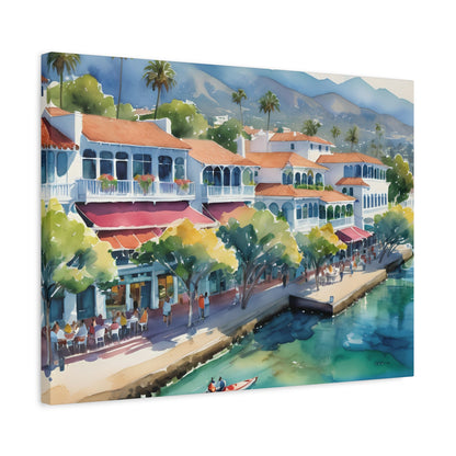 Santa Barbara Coastline, Santa Barbara Painting, 2 of many