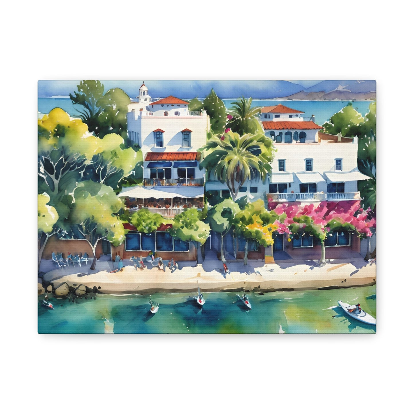 Santa Barbara Coastline, Santa Barbara Painting, 7 of many