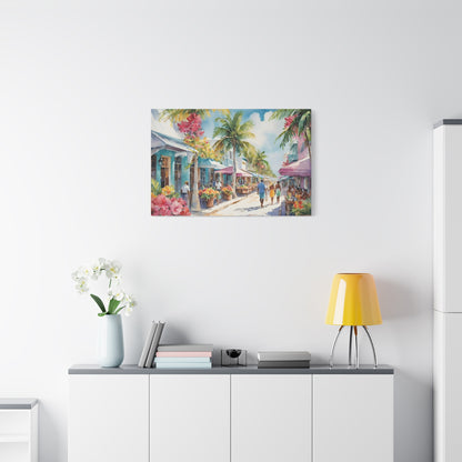 A Caribbean Vibe, Watercolor Painting, 9 of many