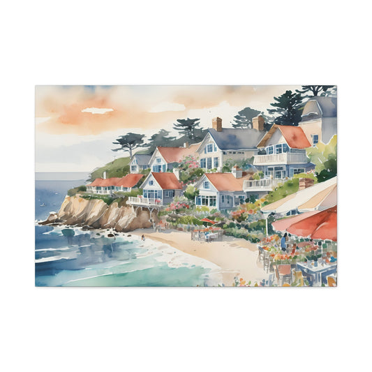 Carmel By The Sea Vibe, Watercolor Painting, 11 of many