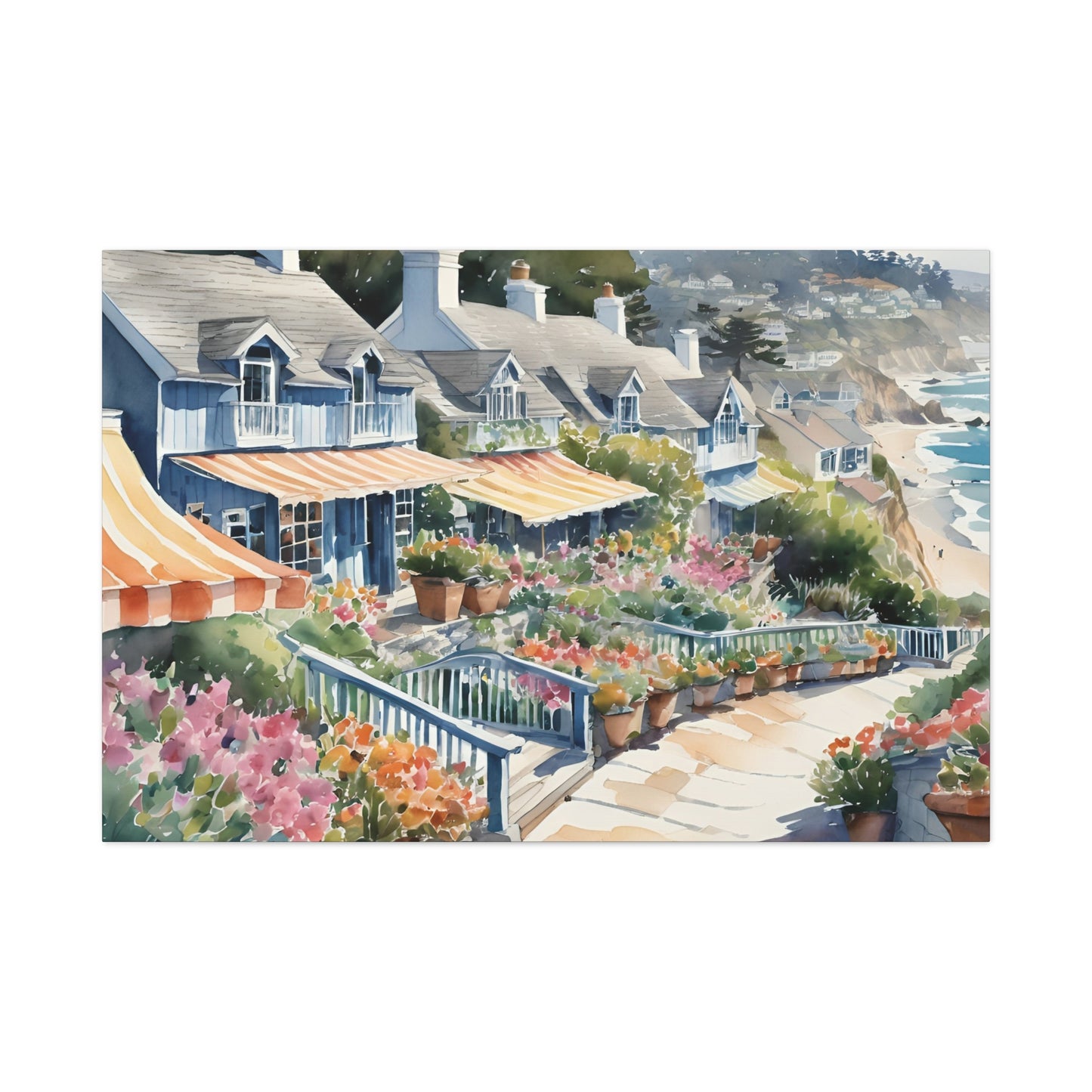 Carmel By The Sea Vibe, Watercolor Painting, 13 of many