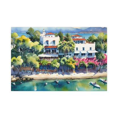 Santa Barbara Coastline, Santa Barbara Painting, 7 of many