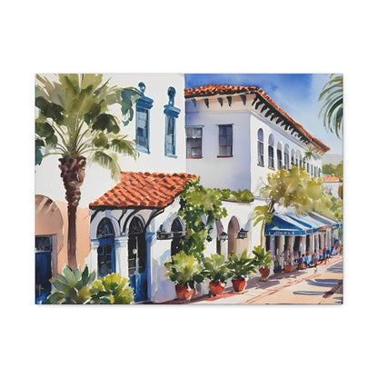 Santa Barbara Downtown, Santa Barbara Painting, 2 of many