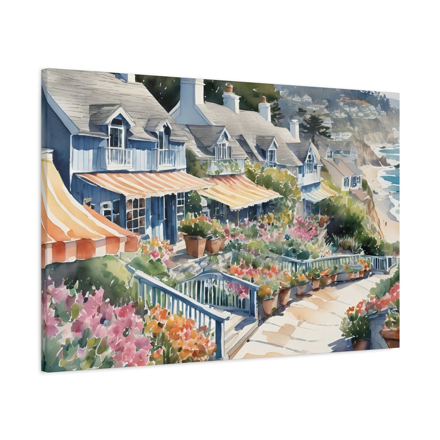 Carmel By The Sea Vibe, Watercolor Painting, 13 of many