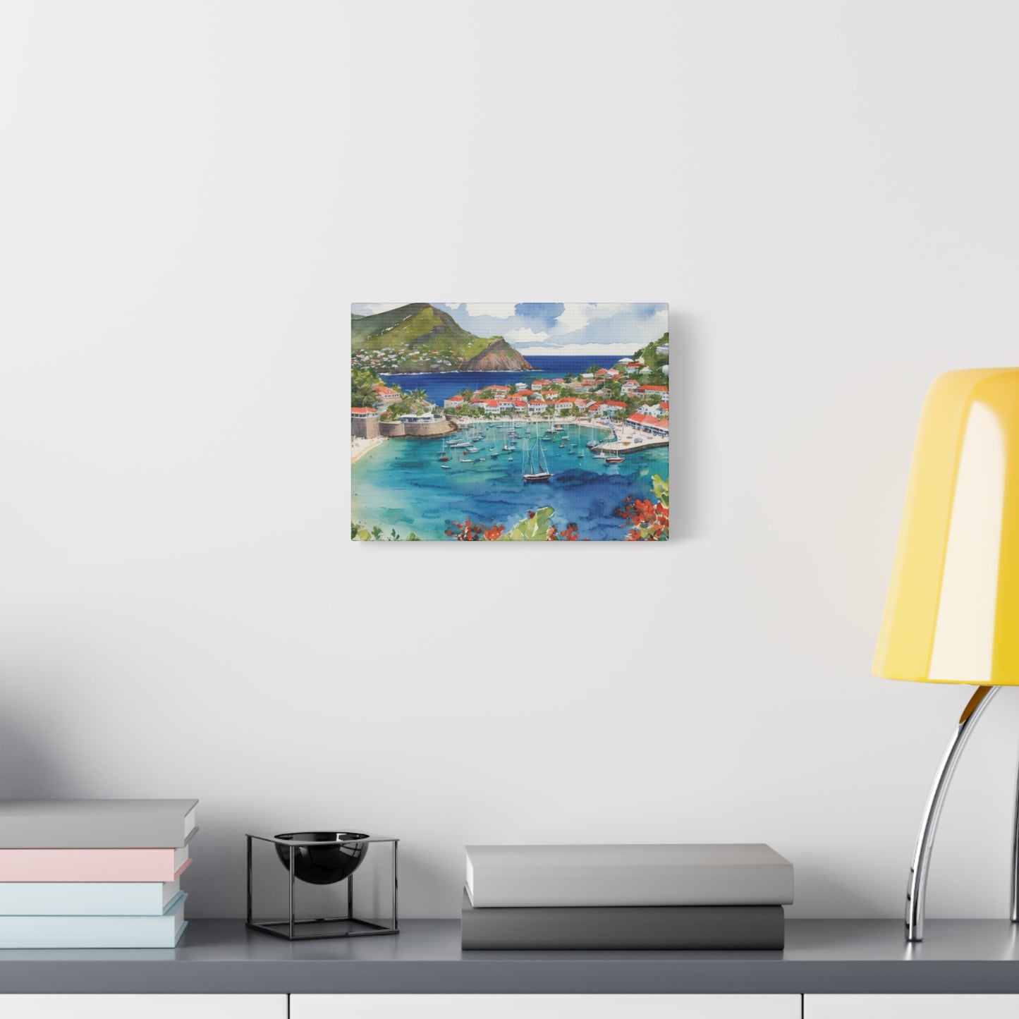 St. Barts Coastal Vibe, Canvas Painting, 8 of many