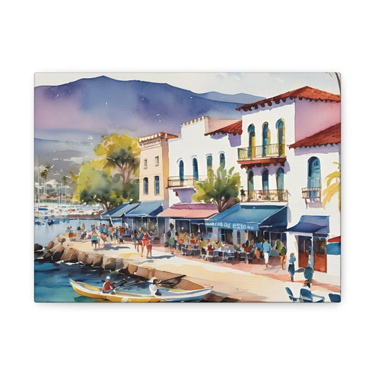 California Art, Santa Barbara, California Painting, 3 of many