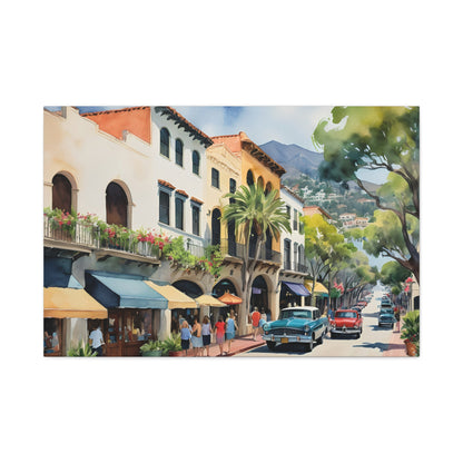 Santa Barbara Downtown, Santa Barbara Painting, 5 of many