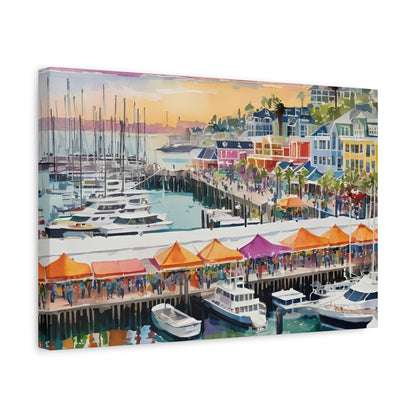 Pier 39 San Francisco Waterfront, San Francisco Painting, 3 of many