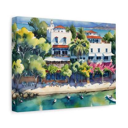 Santa Barbara Coastline, Santa Barbara Painting, 7 of many