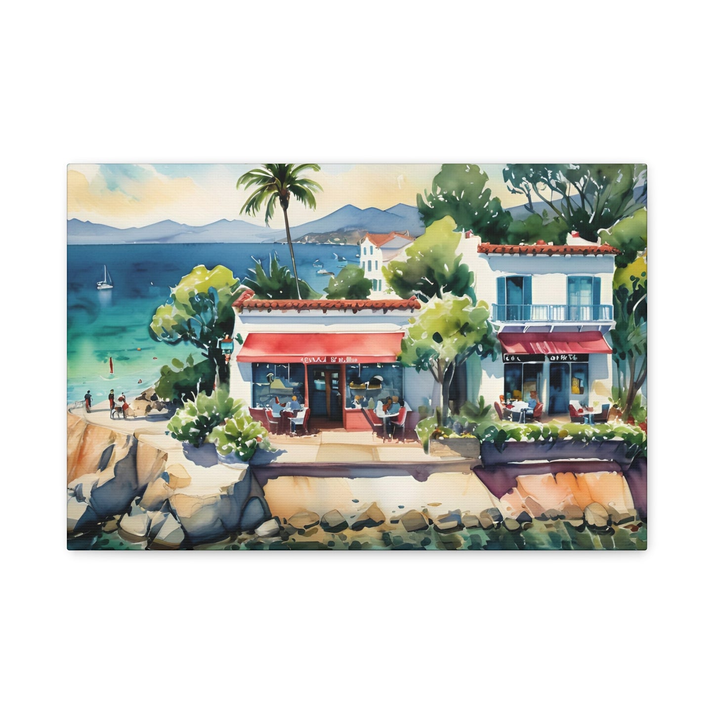 Santa Barbara Coastline, Santa Barbara Painting, 8 of many