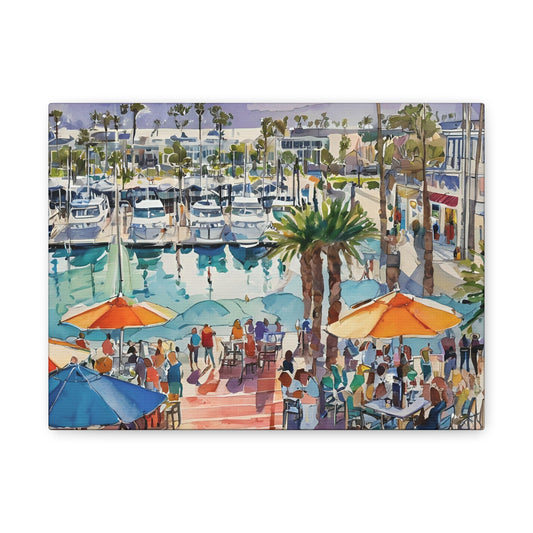 Santa Monica Waterfront, Santa Monica Painting, 3 of many