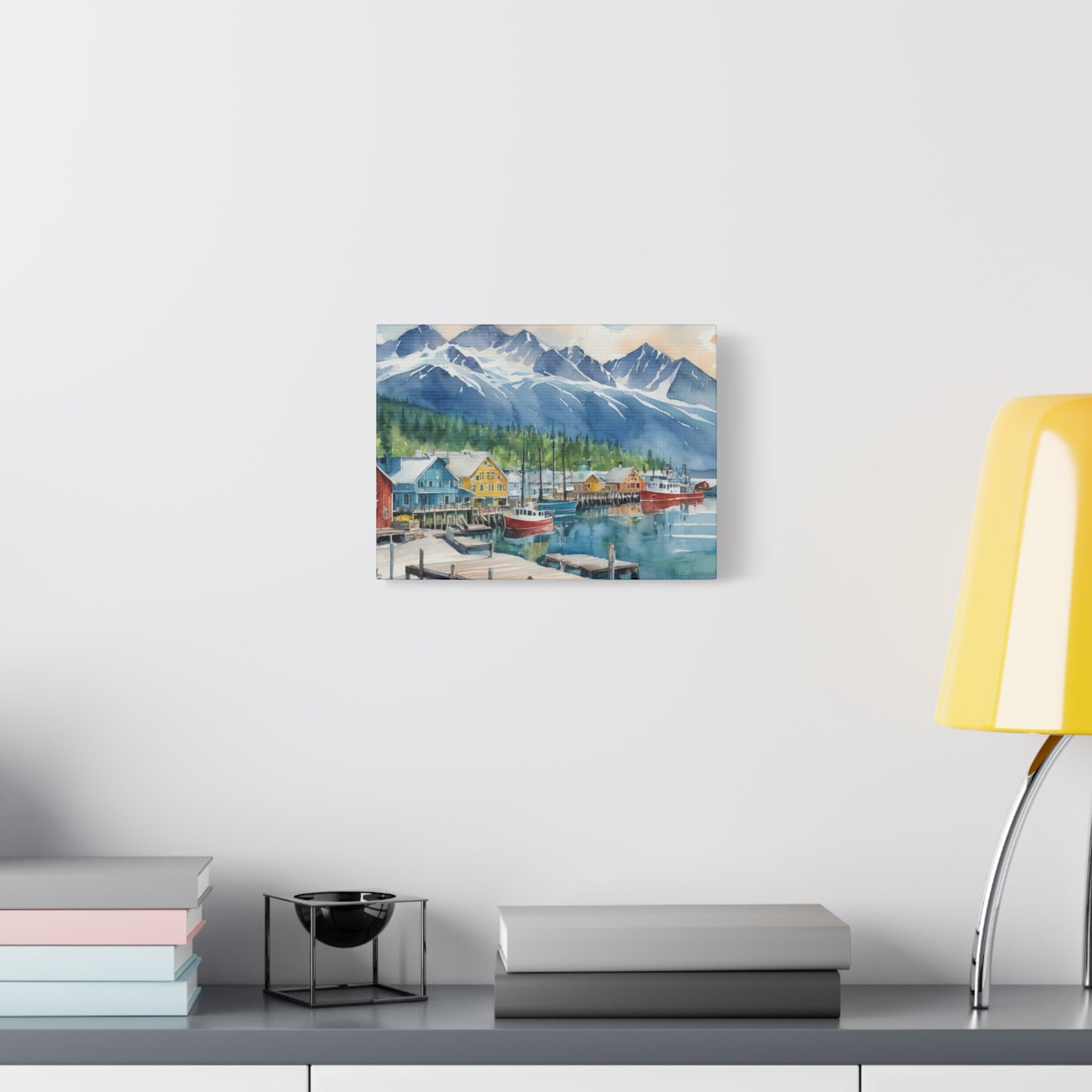 Alaska Coastal Vibe, Canvas Painting, 9 of many