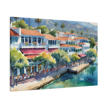 Santa Barbara Coastline, Santa Barbara Painting, 2 of many