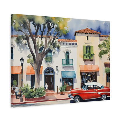 Santa Barbara Downtown, Santa Barbara Painting, 4 of many