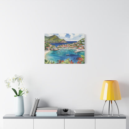 St. Barts Coastal Vibe, Canvas Painting, 8 of many