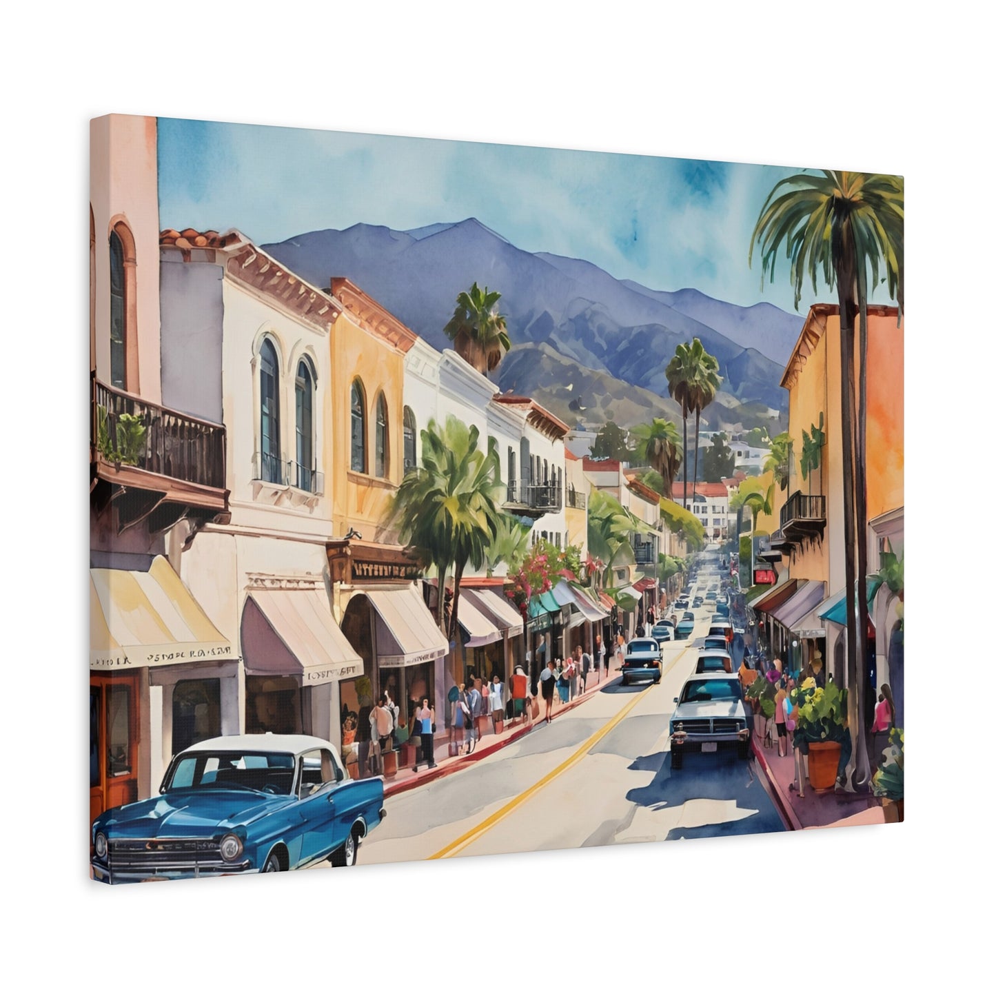 Santa Barbara Downtown, Santa Barbara Painting, 7 of many